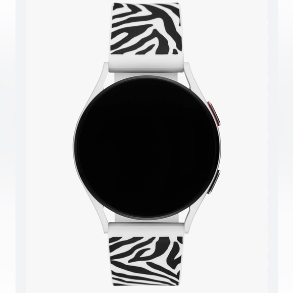 Kate Spade New York Zebra Stripe Silicone 38/40/41mm Band For Apple Watch - Picture 6 of 6